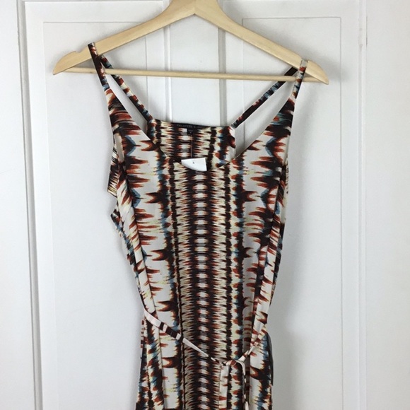 Felicity & Coco Printed Maxi Dress NWT - Picture 3 of 8